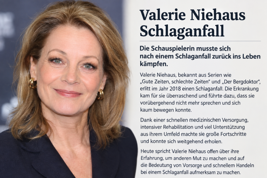 Valerie Niehaus Schlaganfall