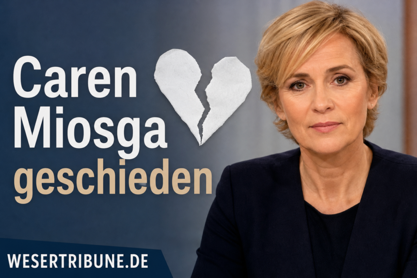 Caren Miosga geschieden