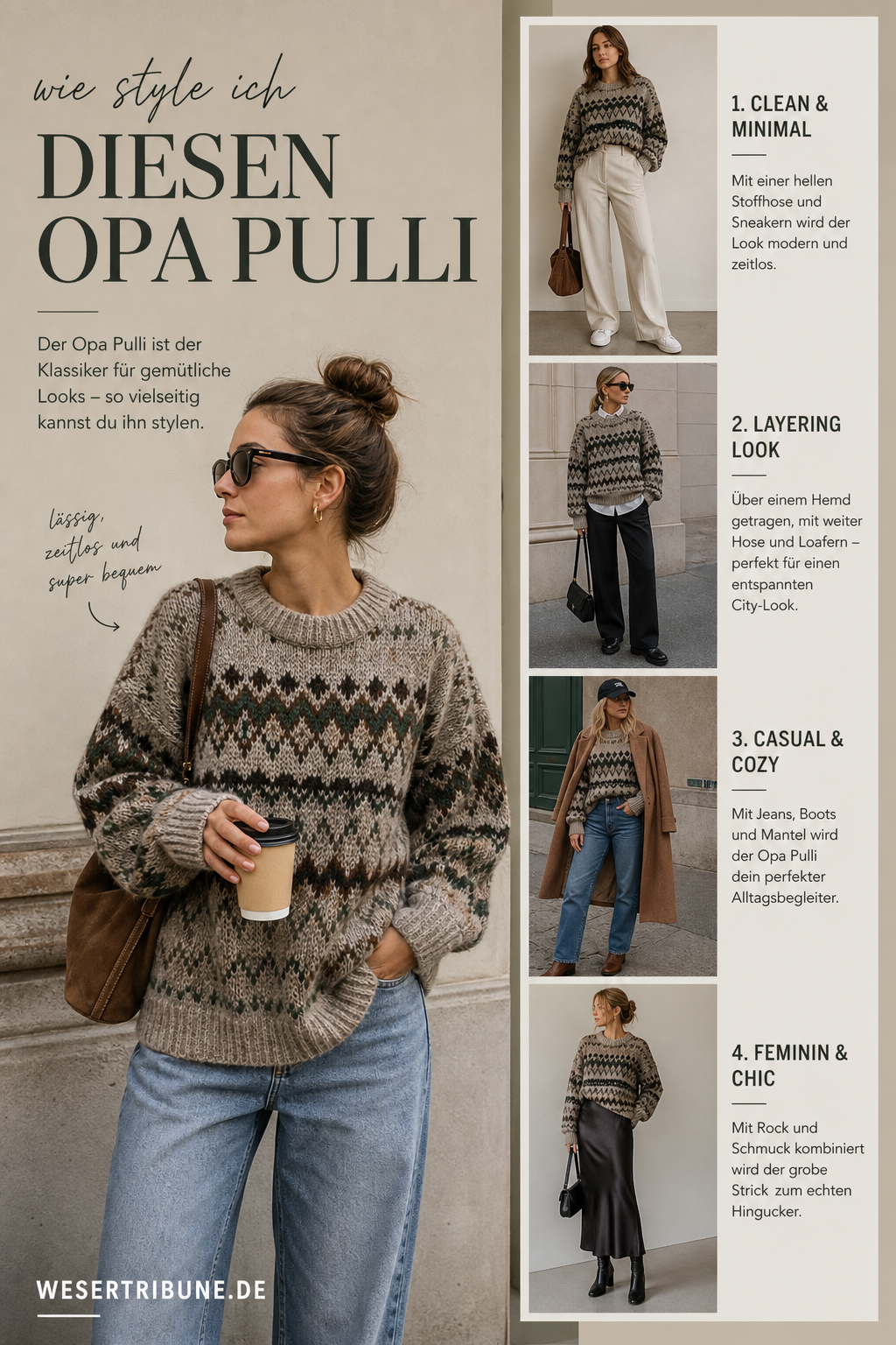 wie style ich diesen opa pulli